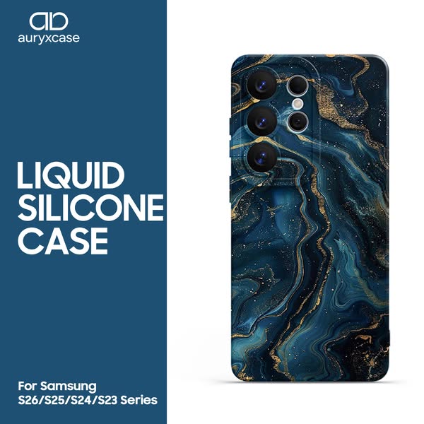 Marble Series - SamsungMagSafe Silicone Case