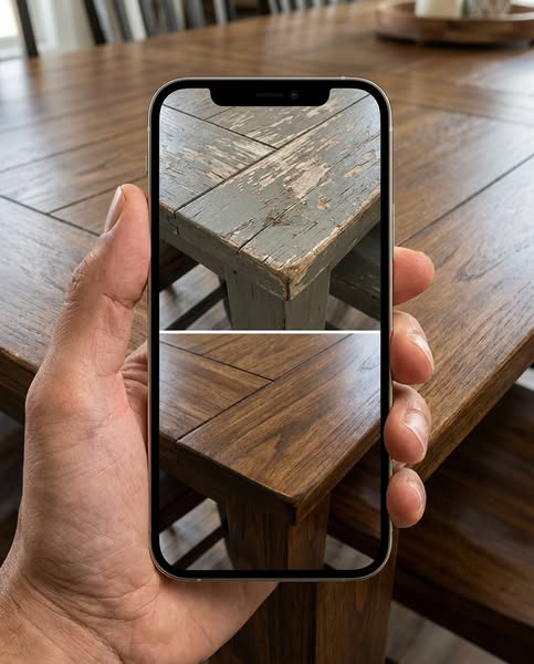 If your wood furniture is stained, read this...