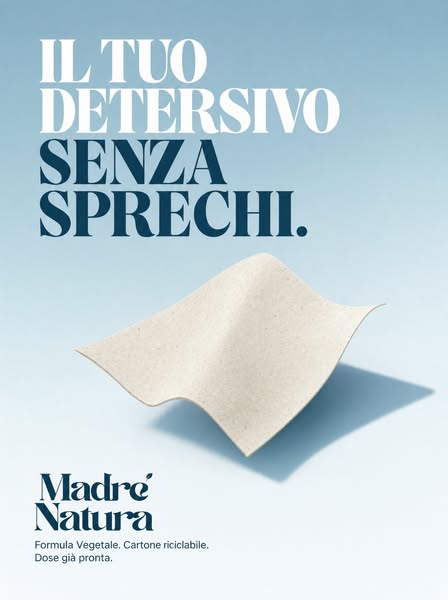 Il tuo detersivo senza sprechi.