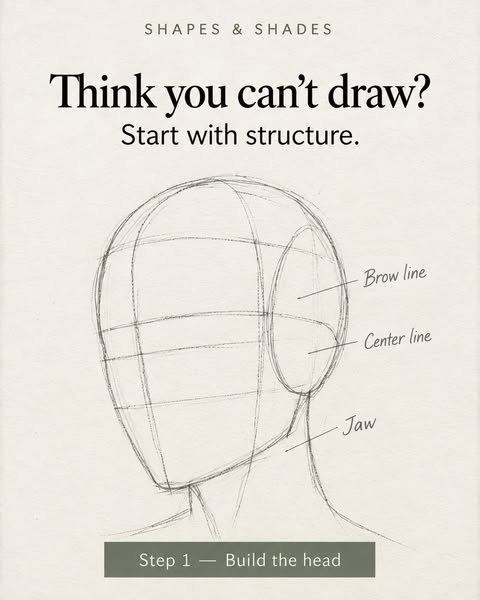 Learn to simplify, structure, shade, and refine.