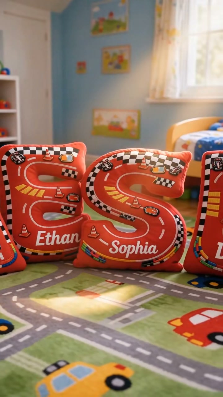 Their Name, Their Racing Pillow!