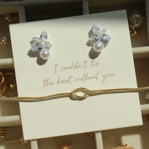Knot Bracelet + Earring Sets!