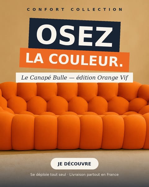 Canapé Nuage Design