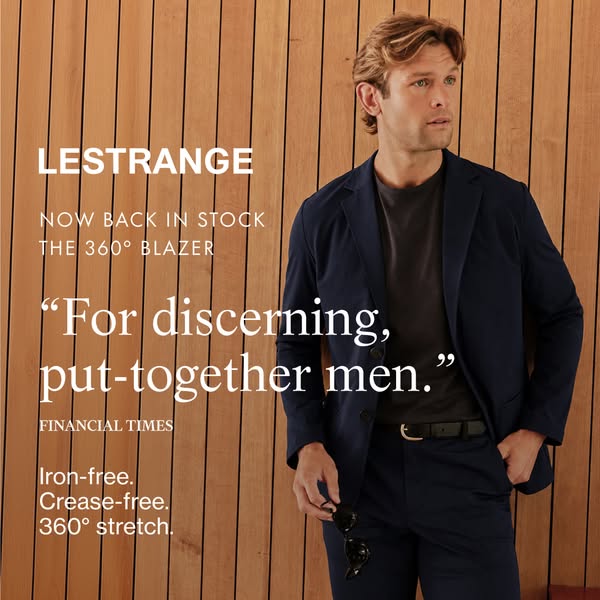 Back in Stock | The 360° Blazer