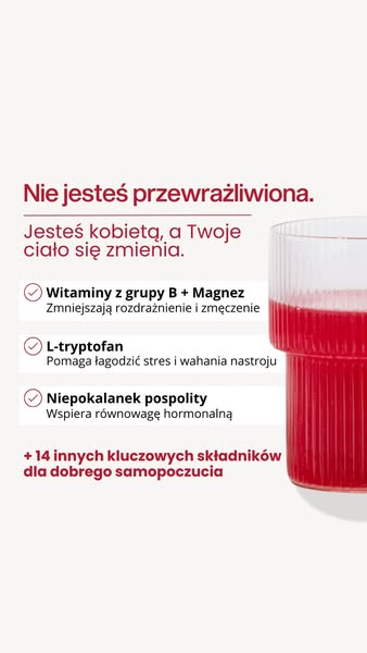 Nie jesteś przewrażliwiona.