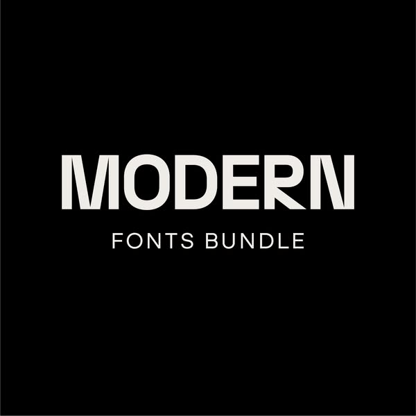 modern fonts bundle | atipo foundry