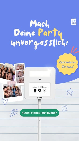 KRUU Fotobox – Einfach, Schnell, Unvergesslich
