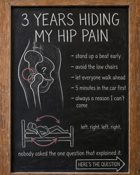 Why Your Hips Ache Every Night