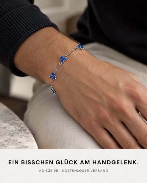 Ein bisschen Glück am Handgelenk.