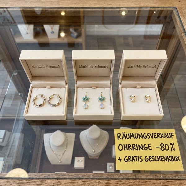 Bis zu -80 % auf Ohrringe