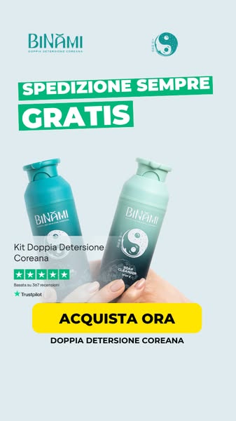 Binami Kit Doppia Detersione Coreana