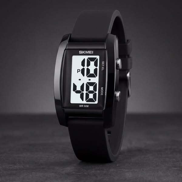Upright Digital Watch