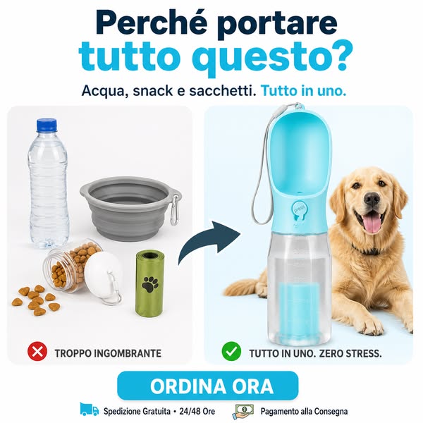 Tutto ciò che serve in una borraccia
