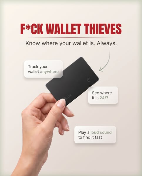 Know Where Your Wallet Is. Always.