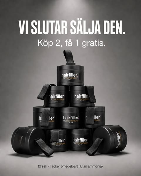 KÖP 2 – FÅ 1 GRATIS + FRI FRAKT