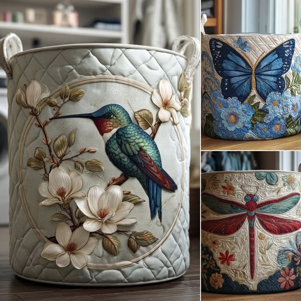 Le panier à linge que l'on ne cache plus
