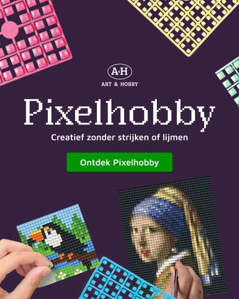 Ontdek Pixelhobby bij Art & Hobby