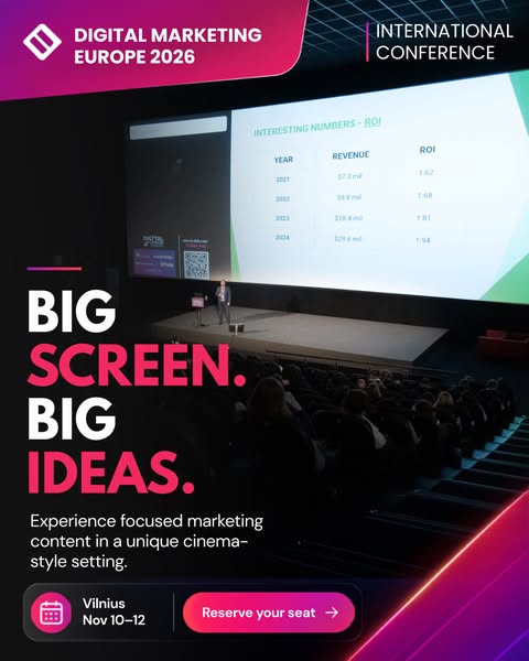 500+ marketers • 40+ speakers • 30+ countries