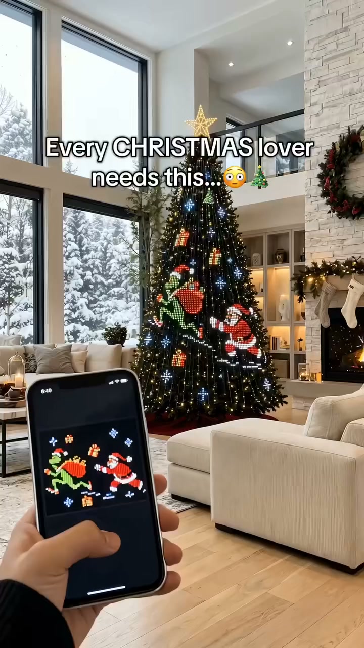 Smart Pixel Christmas Tree Lights