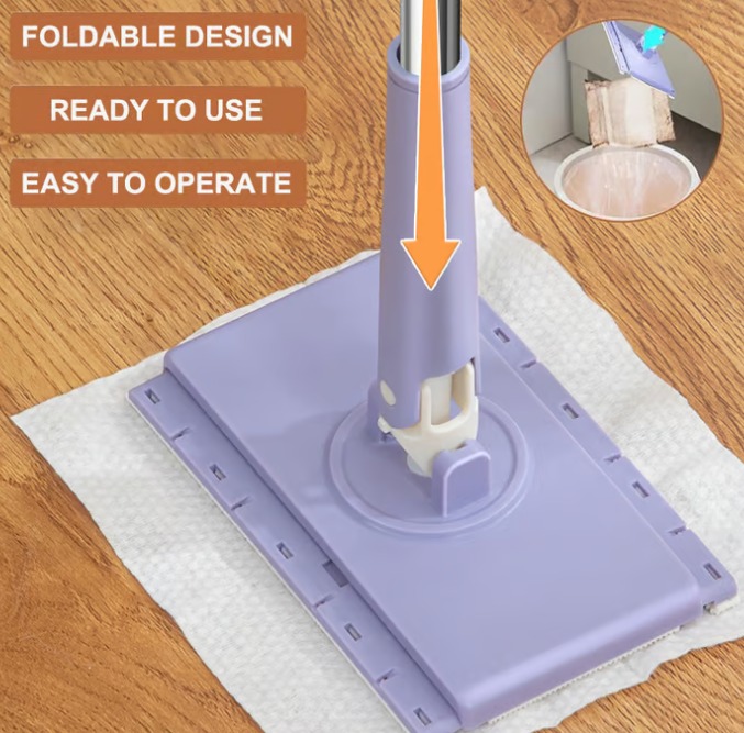 Convenient Cloth Changing Mini Mop