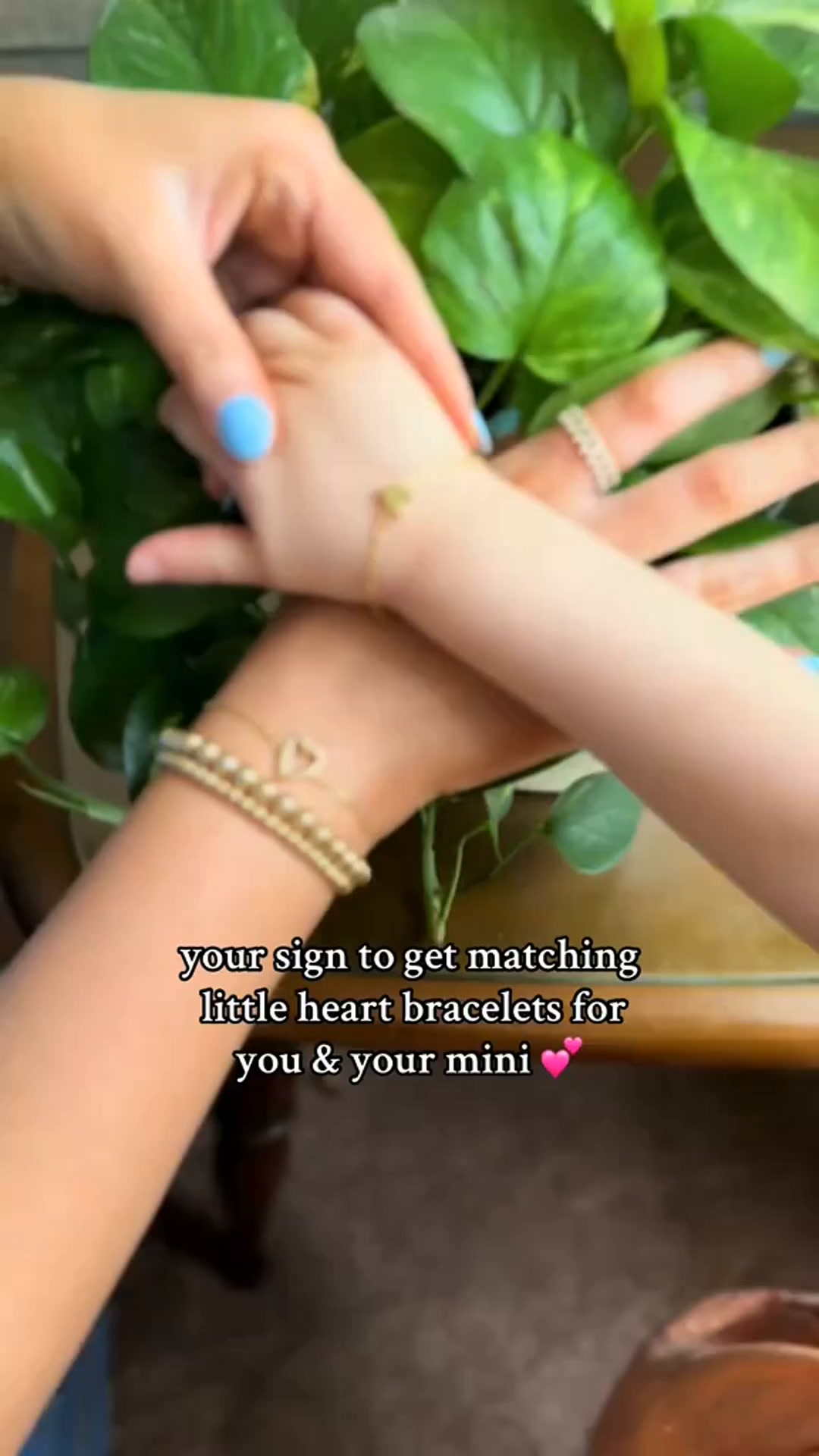 Matching Hearts for Mom & Daughter