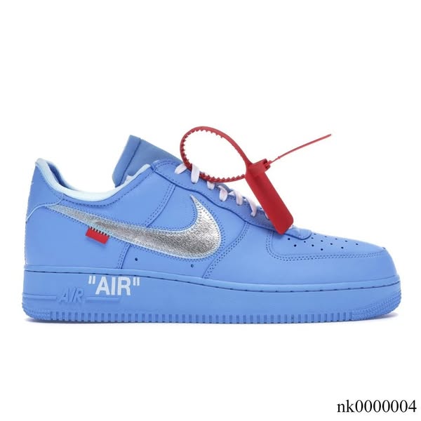 AF 1 Low OW MCA University Blue Shoes Sneakers - nk0000004