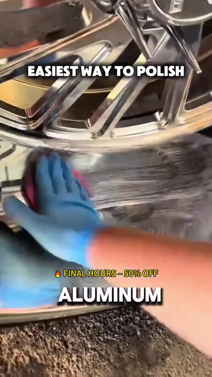 MirrorFinish Pads Remove scratches and oxidation.