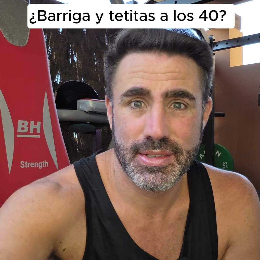 Entrenaba, comía bien y la barriga seguí ahí