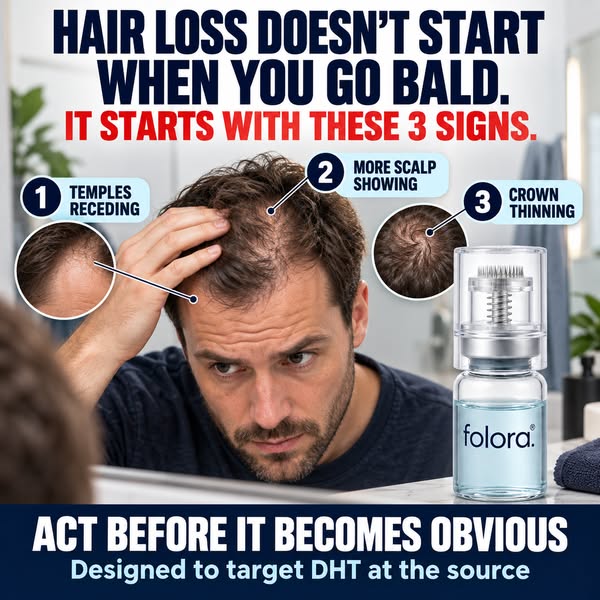 More hair in the shower lately?