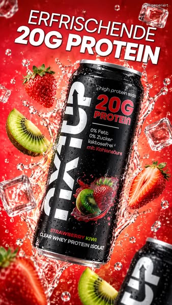 20g Protein. 0g Zucker.