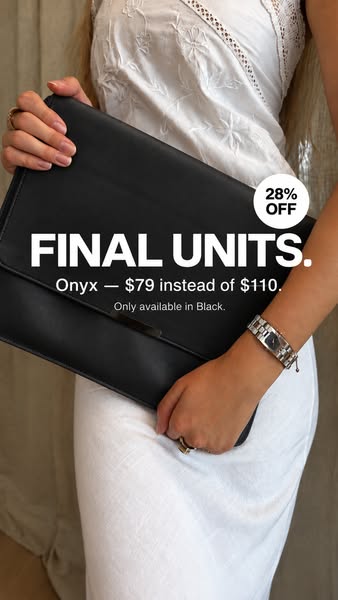 Black. $79. Until it's gone.