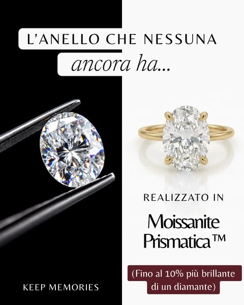 Fino al 10% della brillantezza in più del diamante ad un prezzo che non ti aspetti.