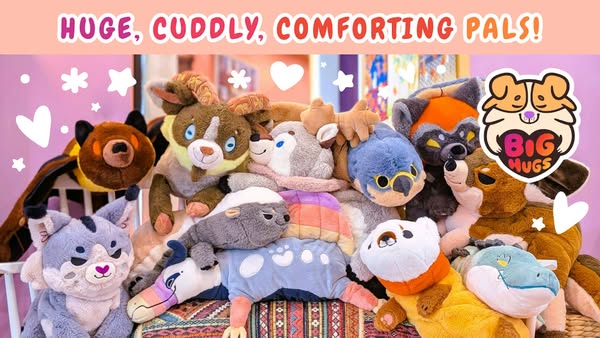 BIG, WEIGHTED, PLUSHIES