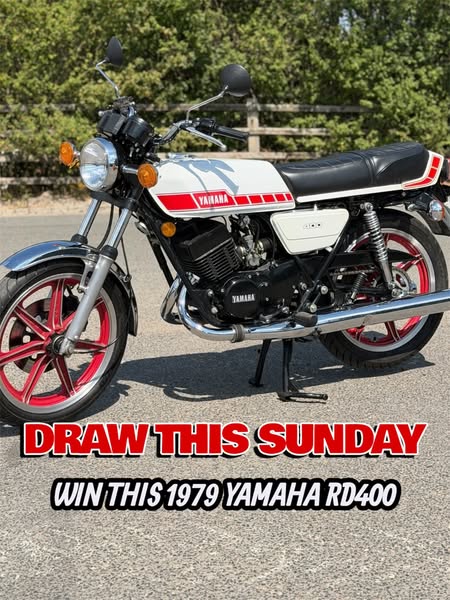 WIN THIS RD400 THIS SUNDAY FOR £2.99!
