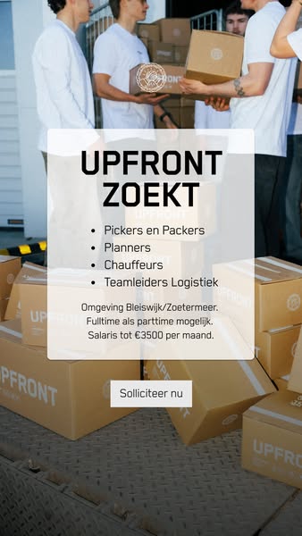 Werken bij Upfront.