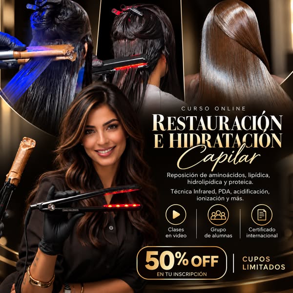 Capacitación en Restauración e Hidratación Capilar