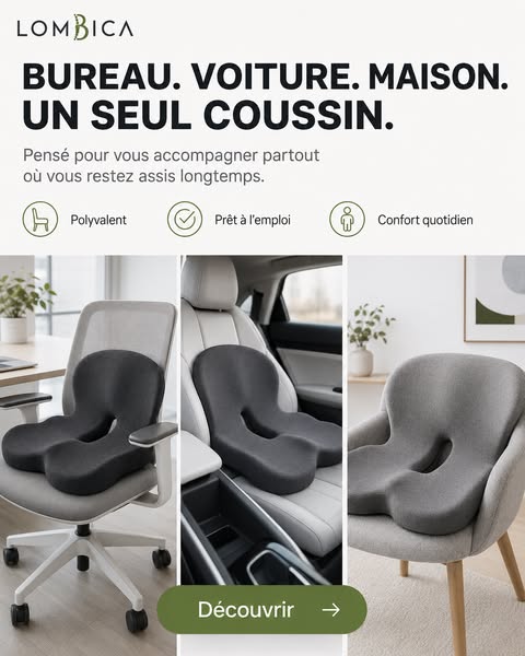 Un seul coussin, partout