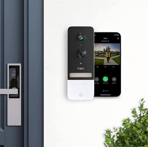 D230S1 Wireless Video Doorbell with Chime and Hub Included £94.99
