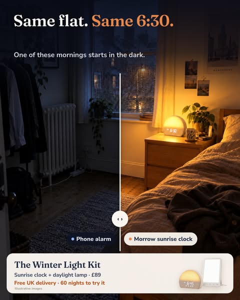 Same flat. Same 6:30.