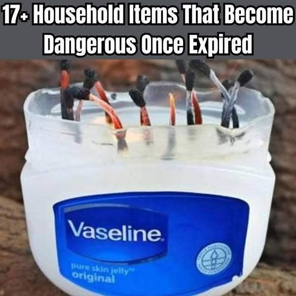 17+ Household Items That Become Dangerous Once Expired