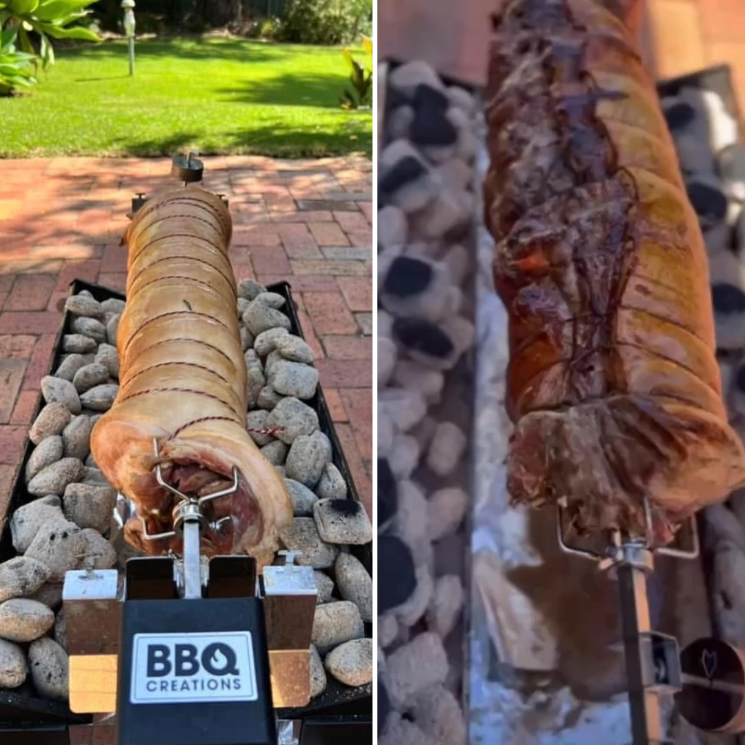 The Spit That Uses 75% Less Charcoal
