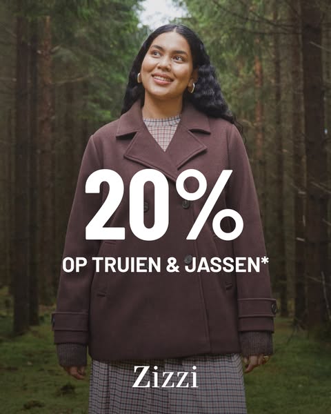 WEEKENDAANBIEDING: 20% op breisels & jassen