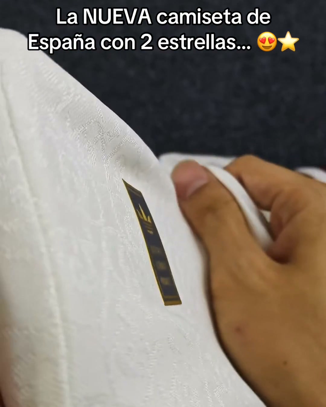 Así llega la de la segunda estrella