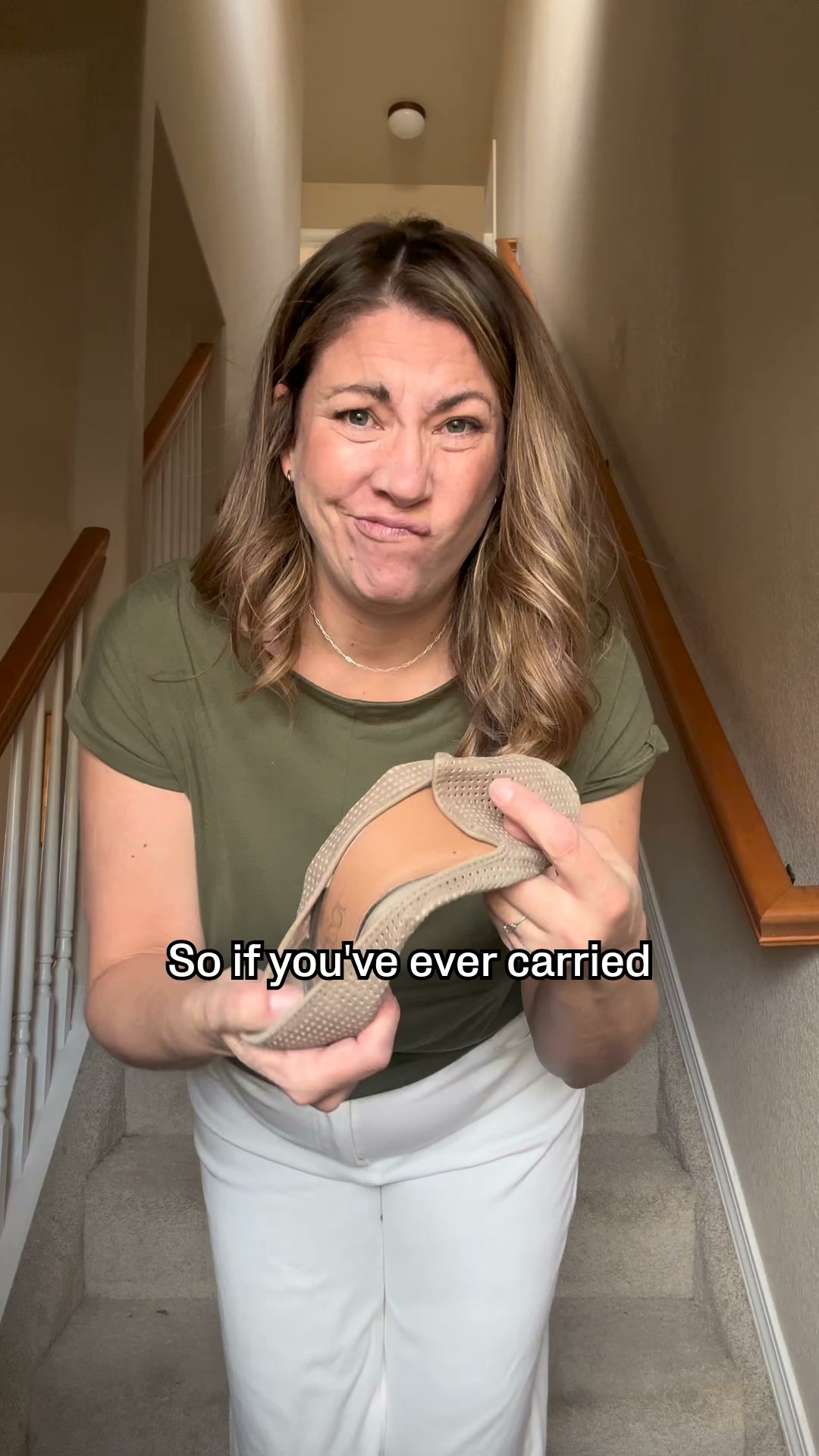 The day you stop carrying backup shoes.