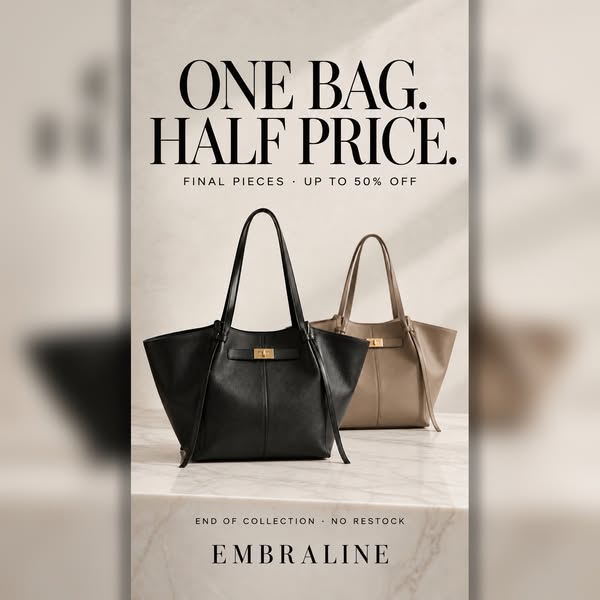Goodbye to Our Bags, Hello Elegance