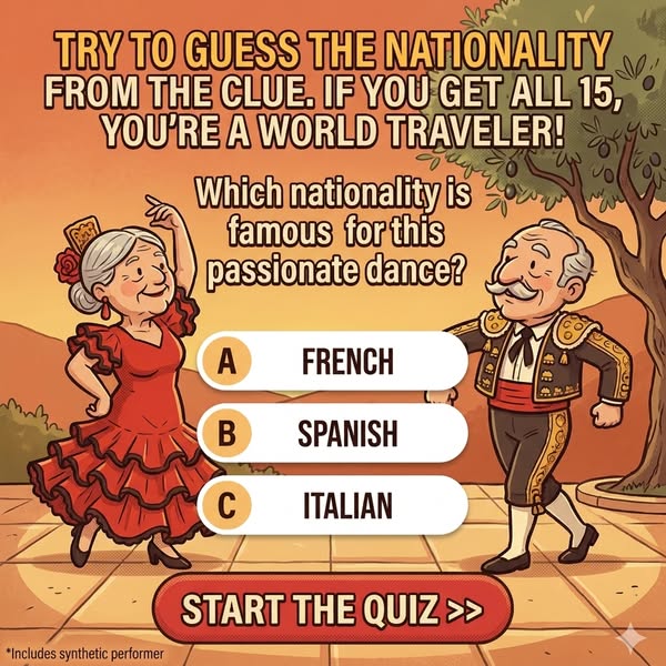 Guess The Nationality Of This Country