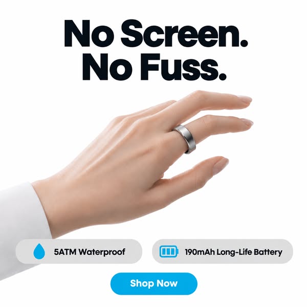 No Screen. No Fuss.