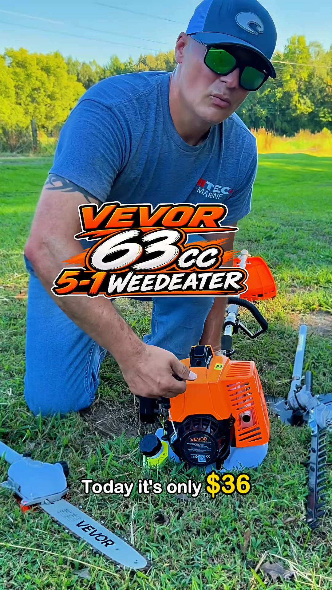 5-in-1 Yard Tool System — ONLY $36!