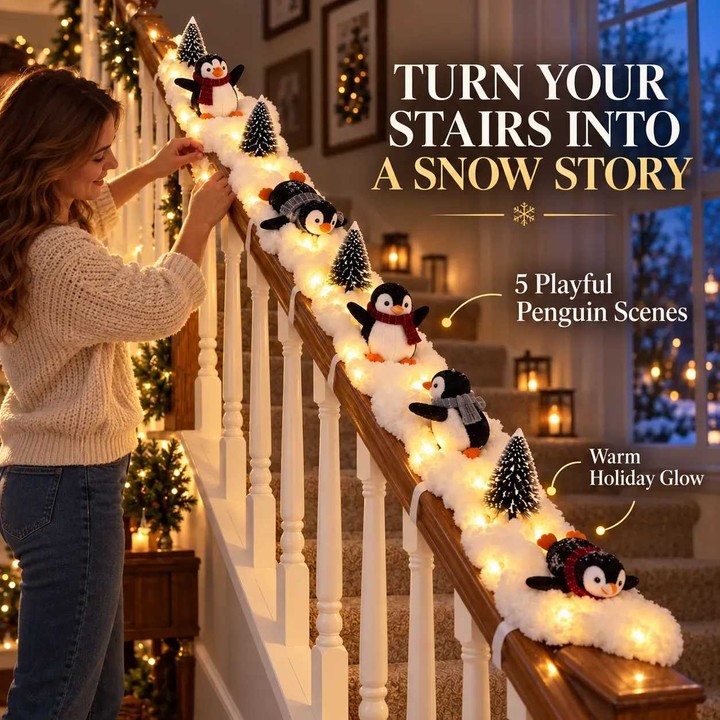 Give Your Staircase a Christmas Story