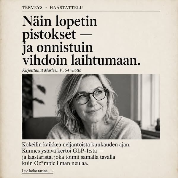 Oz*mp*c ilman neulaa on olemassa. Sen nimi on SlimFit®.
